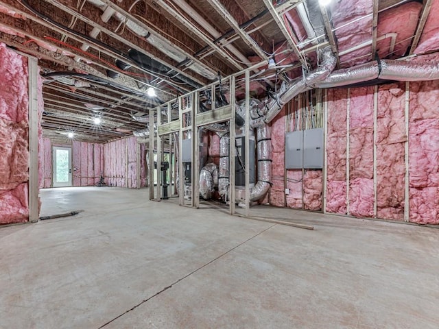 106 Belmont Dr, Canton, GA 30115 - below grade area with electric panel