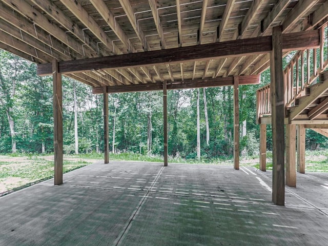 106 Belmont Dr, Canton, GA 30115 - view of patio / terrace with stairs