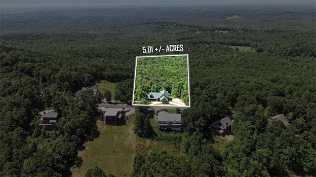 929 Hickory Nut Mountain Rd, Tallulah Falls, GA 30573 - view of property location featuring a heavily wooded area and property boundaries highlighted