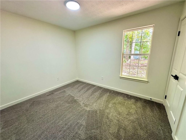 850 Greenhedge Dr, Stone Mountain, GA 30088 - unfurnished room featuring dark carpet and a textured ceiling