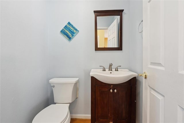86 Sleepy Hollow Rd, Dahlonega, GA 30533 - half bathroom with vanity and toilet