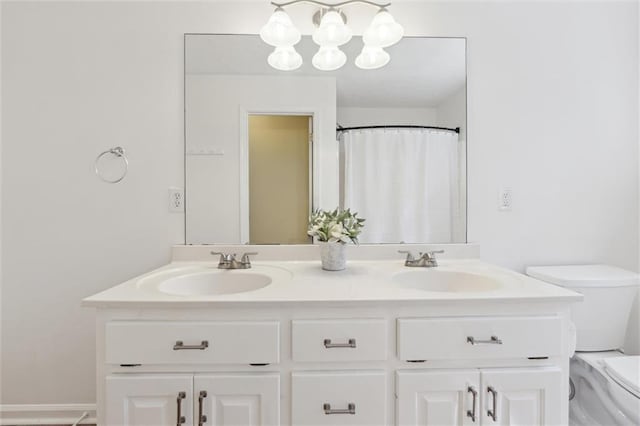 86 Sleepy Hollow Rd, Dahlonega, GA 30533 - full bath featuring toilet and double vanity