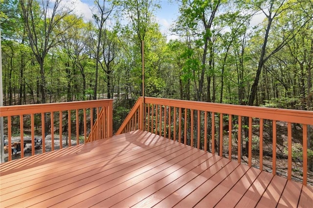 86 Sleepy Hollow Rd, Dahlonega, GA 30533 - view of wooden terrace