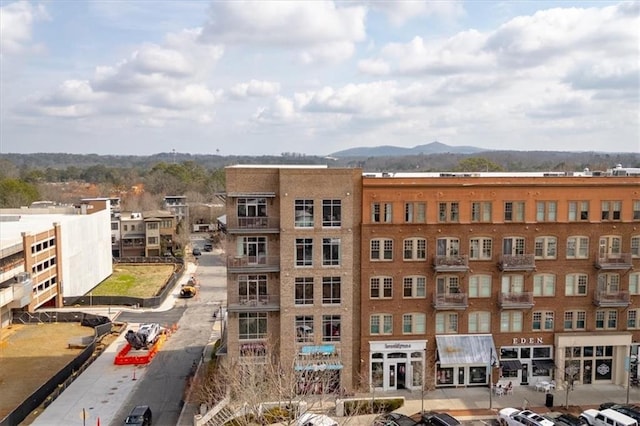 view of property with a mountain view