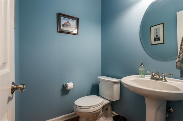 bathroom with toilet