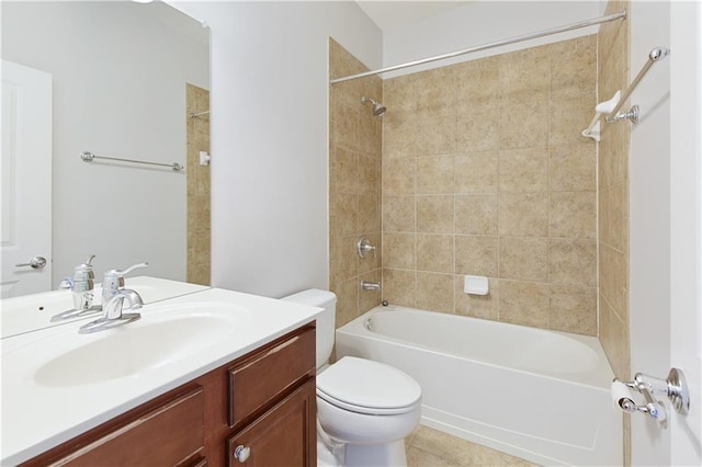 4652 Prater Way SE, Smyrna, GA 30080 - full bathroom with vanity, bathing tub / shower combination, and tile patterned flooring