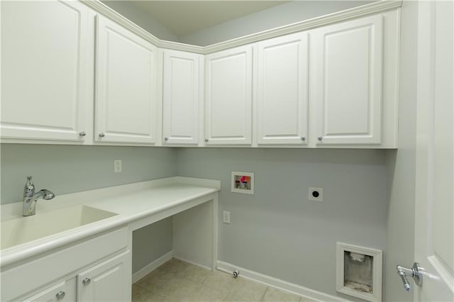 4652 Prater Way SE, Smyrna, GA 30080 - laundry room with hookup for an electric dryer, hookup for a washing machine, cabinet space, and an office area