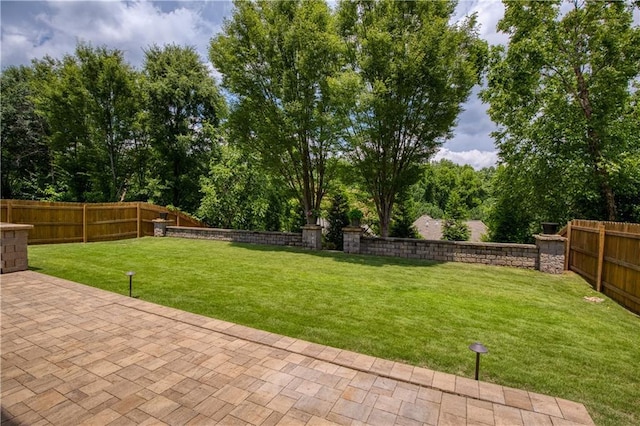 4652 Prater Way SE, Smyrna, GA 30080 - fenced backyard featuring a patio