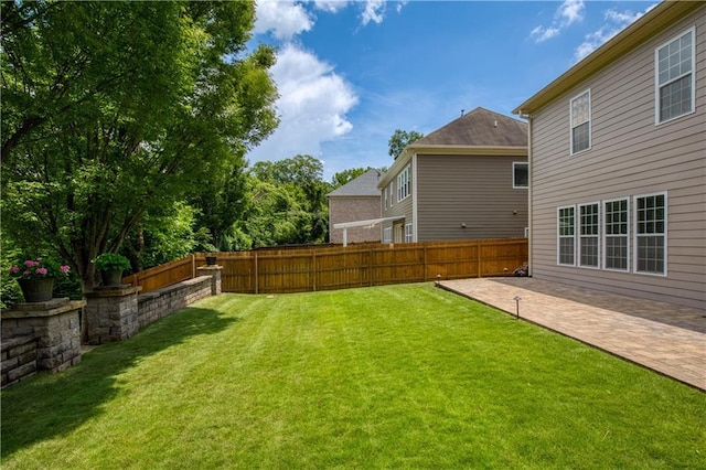 4652 Prater Way SE, Smyrna, GA 30080 - fenced backyard featuring a patio area