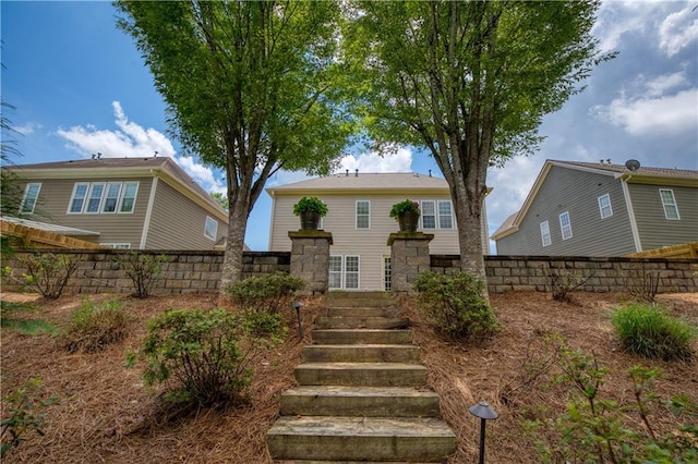 4652 Prater Way SE, Smyrna, GA 30080 - view of front of home featuring a fenced backyard
