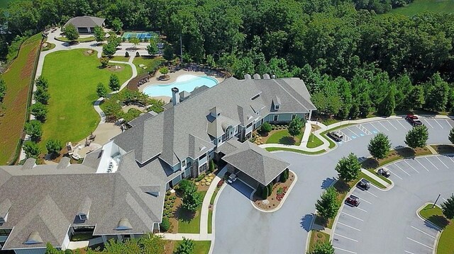 bird's eye view