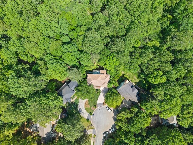 1536 Enota Ave, Gainesville, GA 30501 - aerial view featuring a view of trees