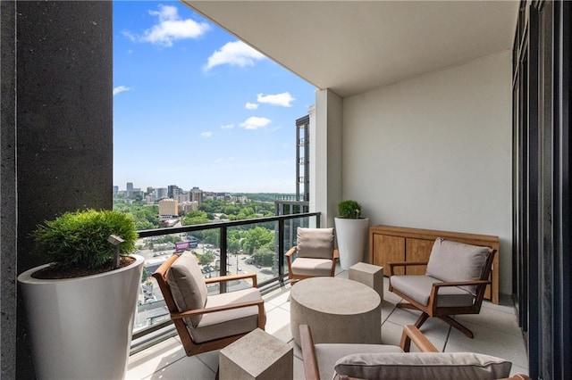 2425 Peachtree Rd NE Unit 1503, Atlanta, GA 30305 - balcony featuring a city view