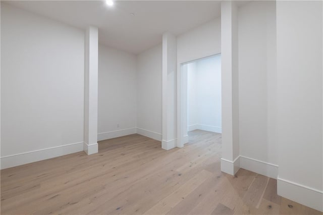 2425 Peachtree Rd NE Unit 1503, Atlanta, GA 30305 - basement featuring light wood-type flooring and baseboards