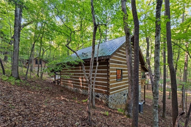251 Honeysuckle Way, Blue Ridge, GA 30513 - view of outbuilding featuring central AC
