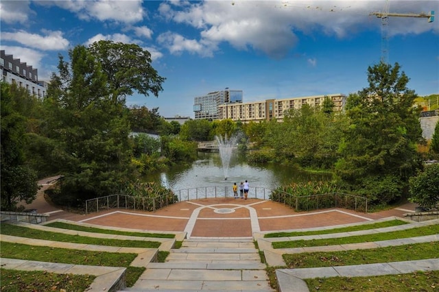 567 Ponce De Leon Ave NE Unit 606, Atlanta, GA 30308 - view of home's community featuring a water view