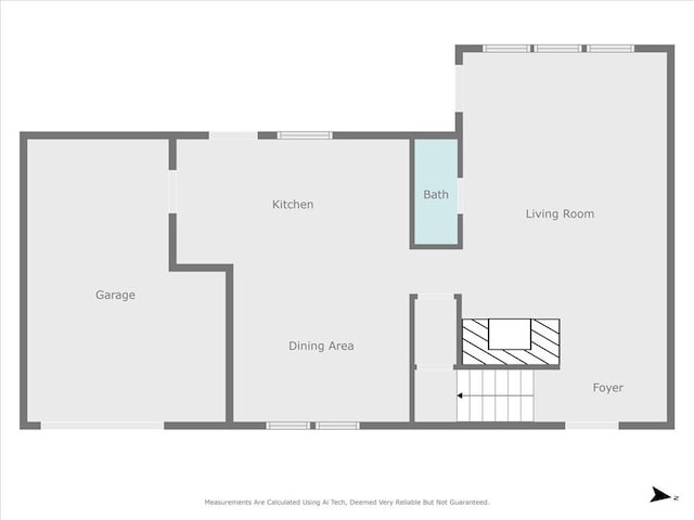 801 Hemingway Rd, Stone Mountain, GA 30088 - floor plan