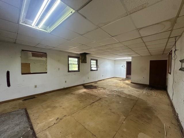 2588 Sandtown Rd SW, Marietta, GA 30060 - empty room featuring a drop ceiling