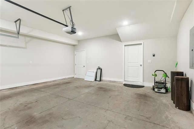 1032 Robert Smalls Way, Atlanta, GA 30318 - garage featuring a garage door opener and baseboards