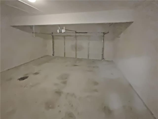 view of basement