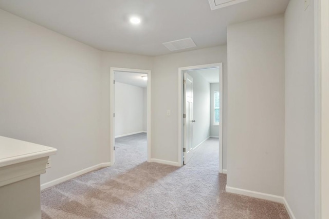 1360 Sugar Glen Ct, Lawrenceville, GA 30044 - hall with light colored carpet and baseboards