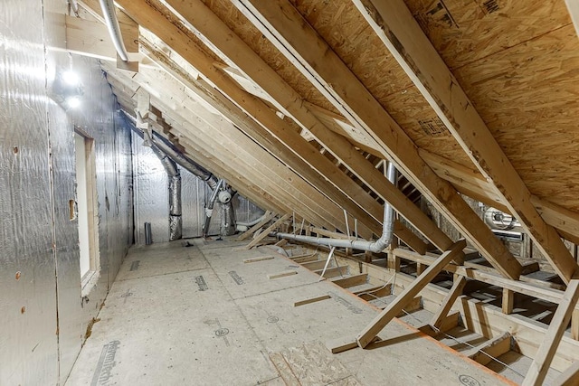7405 Brookstone Way, Flowery Branch, GA 30542 - view of unfinished attic