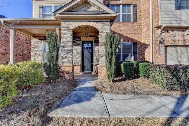 property entrance with central AC unit