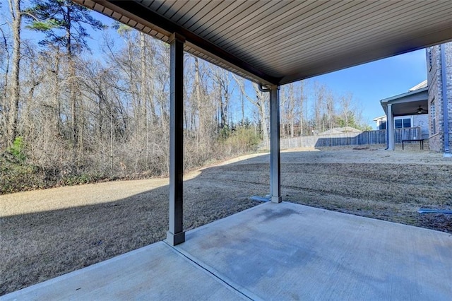 view of patio / terrace