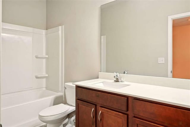 119 Hardy Water Dr, Lawrenceville, GA 30045 - full bathroom featuring vanity, toilet, and shower / bathtub combination