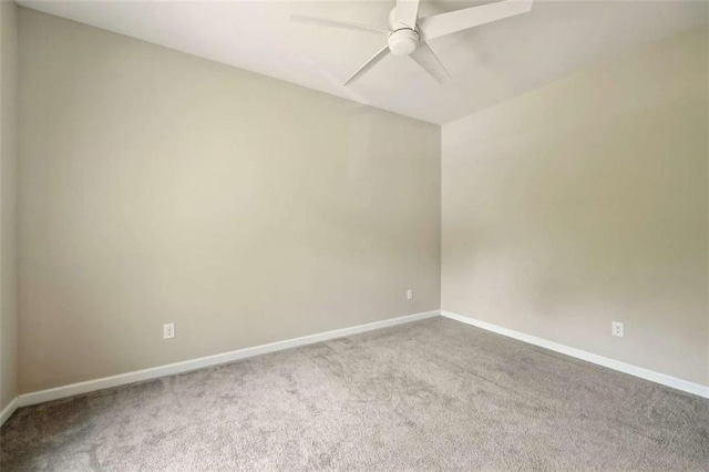 119 Hardy Water Dr, Lawrenceville, GA 30045 - carpeted empty room featuring ceiling fan and baseboards
