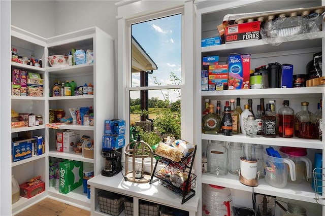 view of pantry