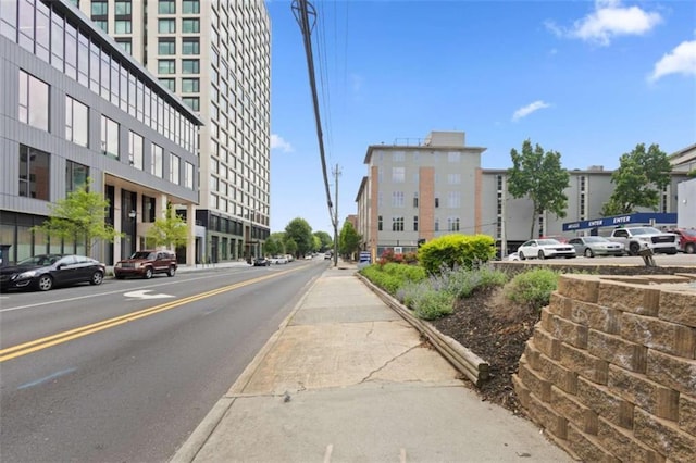 660 Glen Iris Drive # 206 & 109, Atlanta, GA 30308 - view of asphalt road featuring sidewalks, curbs, and street lights