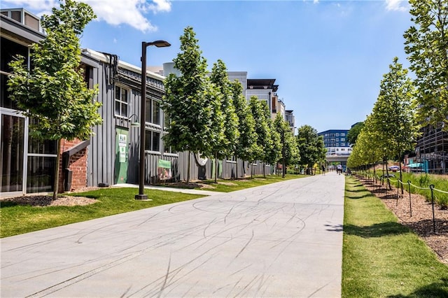 view of property's community