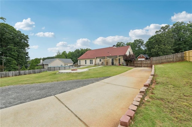219 Summit Chase Dr, Jefferson, GA 30549 - rear view of house featuring a patio