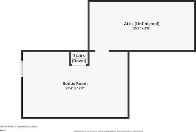 219 Summit Chase Dr, Jefferson, GA 30549 - property floor plan