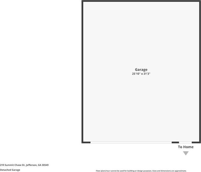 219 Summit Chase Dr, Jefferson, GA 30549 - property floor plan