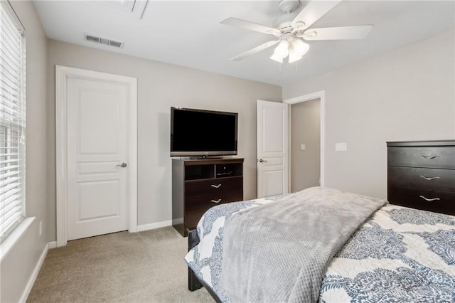 7927 Keepsake Ln, Flowery Branch, GA 30542 - bedroom featuring carpet flooring and a ceiling fan