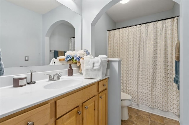7927 Keepsake Ln, Flowery Branch, GA 30542 - bathroom with vanity and tile patterned floors