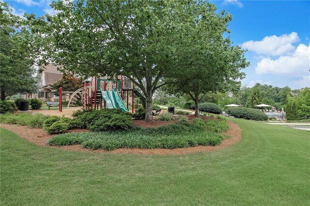 7927 Keepsake Ln, Flowery Branch, GA 30542 - aerial view of a pool