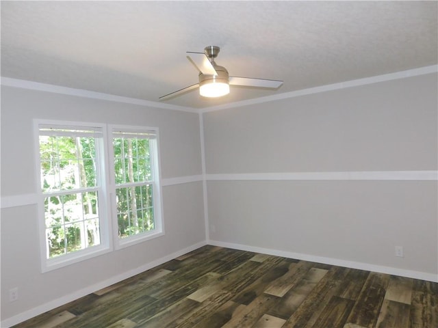129 Lost Pl, Dahlonega, GA 30533 - unfurnished room featuring baseboards and dark wood-style floors