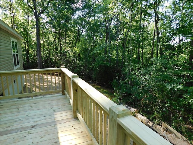 129 Lost Pl, Dahlonega, GA 30533 - view of wooden deck