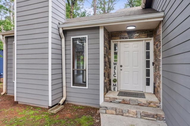 6249 Townsend Way, Riverdale, GA 30296 - view of exterior entry with stone siding