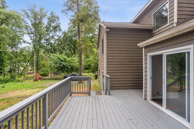 6249 Townsend Way, Riverdale, GA 30296 - view of deck