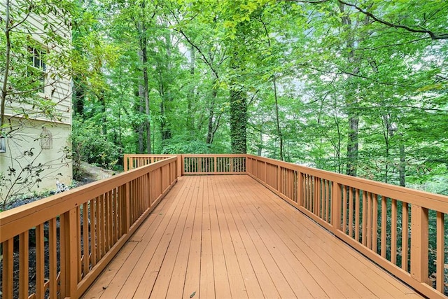 5020 Huntshire Ln SW, Lilburn, GA 30047 - view of deck