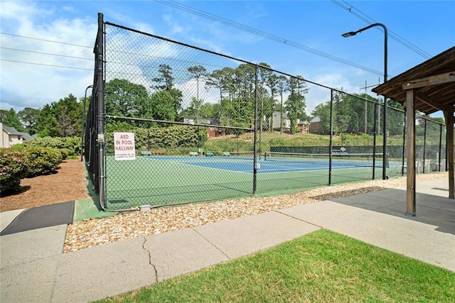 5020 Huntshire Ln SW, Lilburn, GA 30047 - view of tennis court
