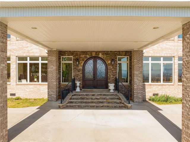 view of property entrance