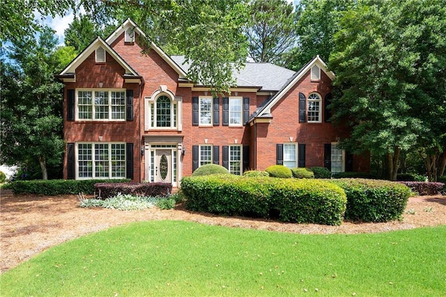 1558 Amberwood Creek Dr NW, Kennesaw, GA 30152 - view of front of property featuring a front yard and brick siding
