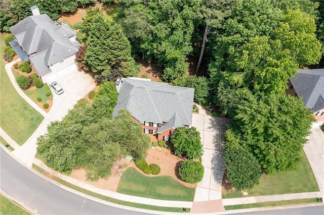 1558 Amberwood Creek Dr NW, Kennesaw, GA 30152 - view from above of property