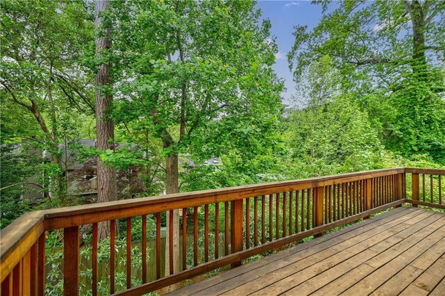 view of deck