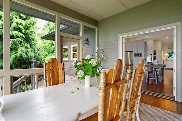 295 Goble Gap Ln, Clayton, GA 30525 - sunroom featuring healthy amount of natural light